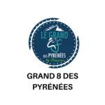 logo grand 8 des pyrénées avec utilisation des traceurs GPS
