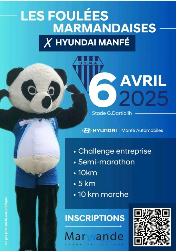 foulées marmandaises_affiche 2025 v2
