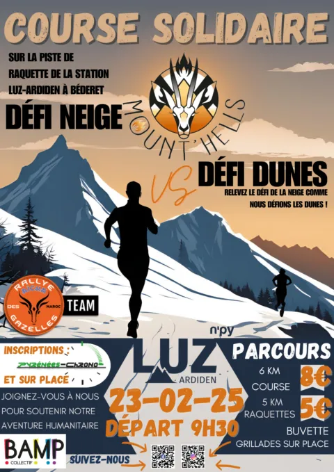 affiche-course solidaire défi dunes