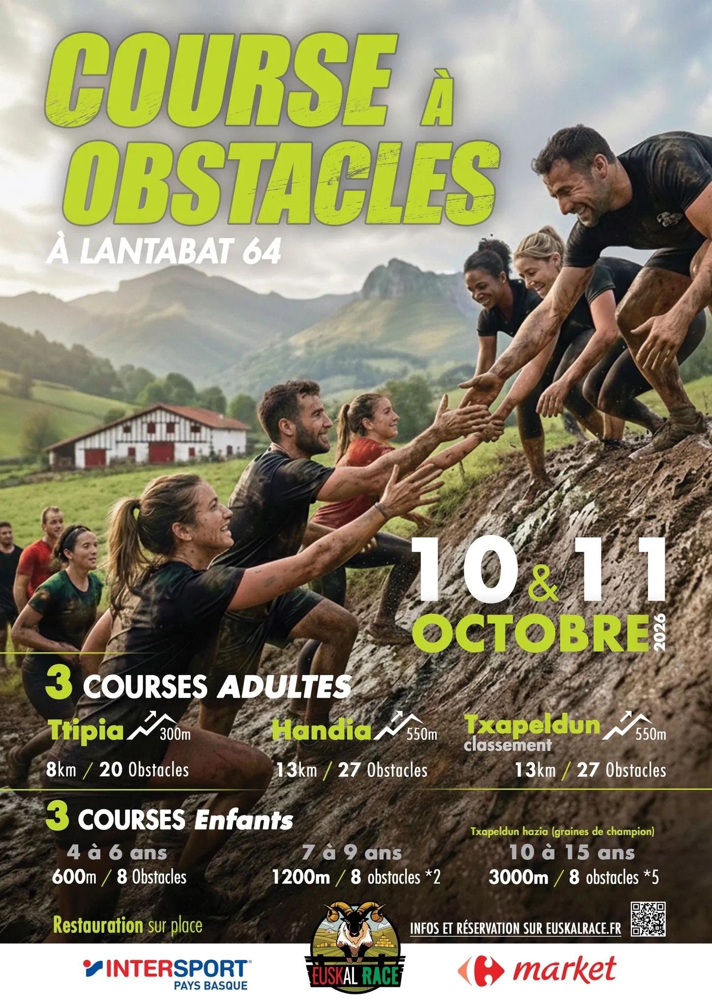 Résultats Course à obstacle - Euskal Race 2026 - Pyrénées Chrono