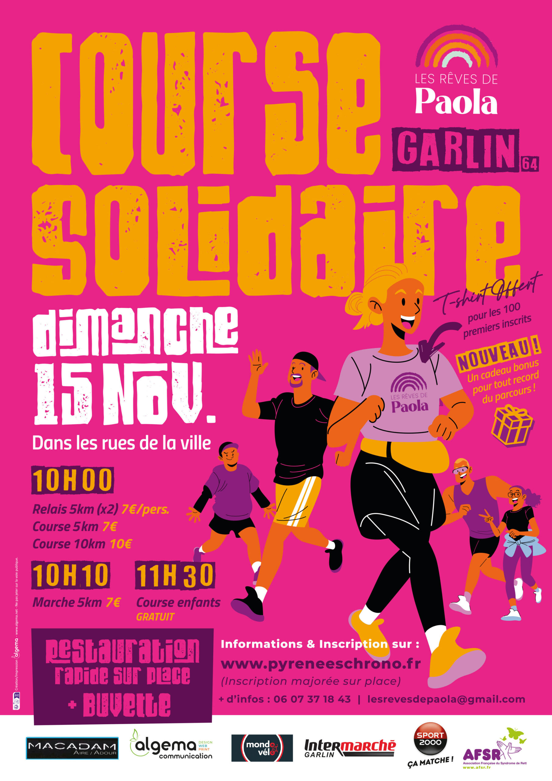 Les Rêves de Paola – Course Solidaire