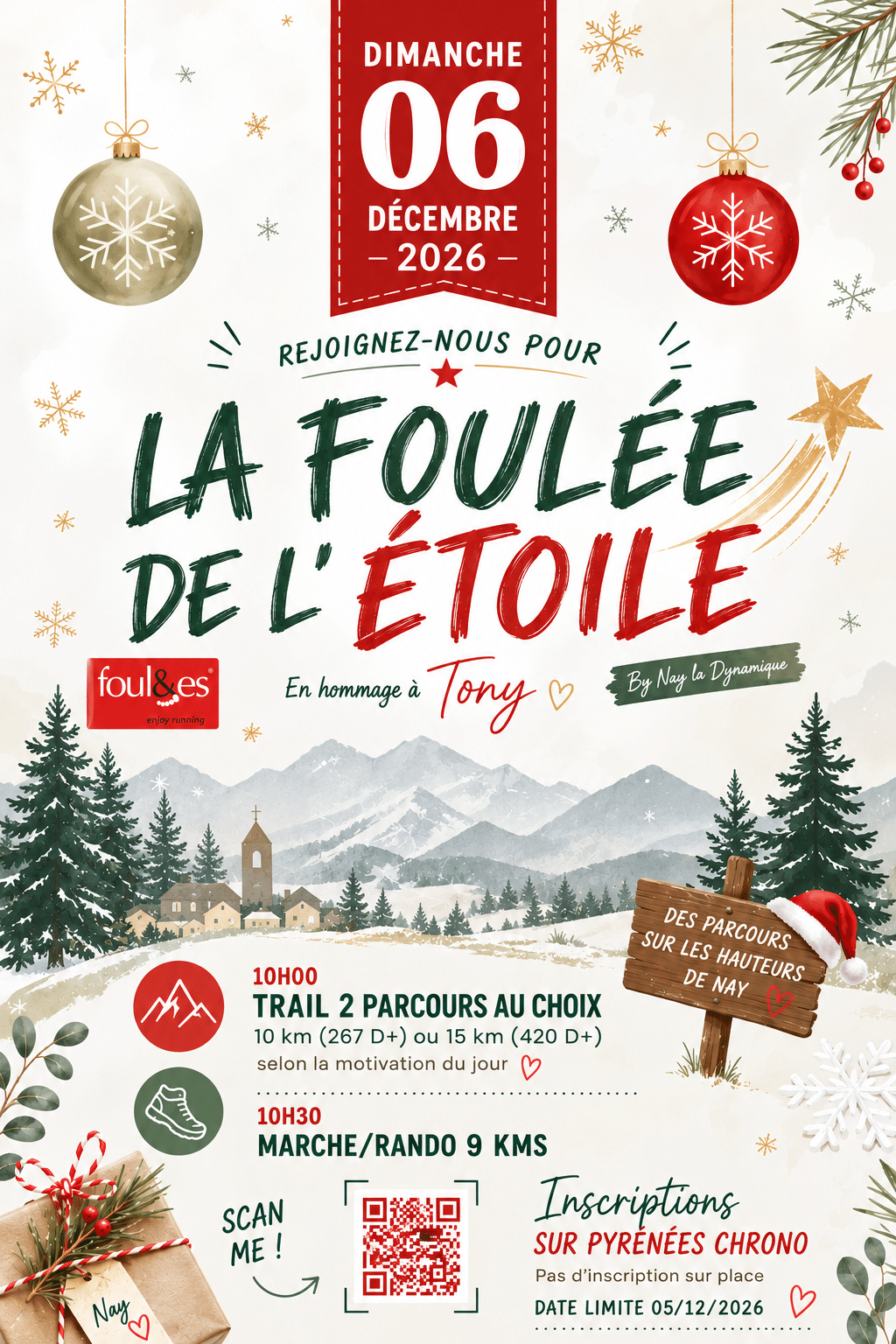 La foulée de l'Etoile Tony