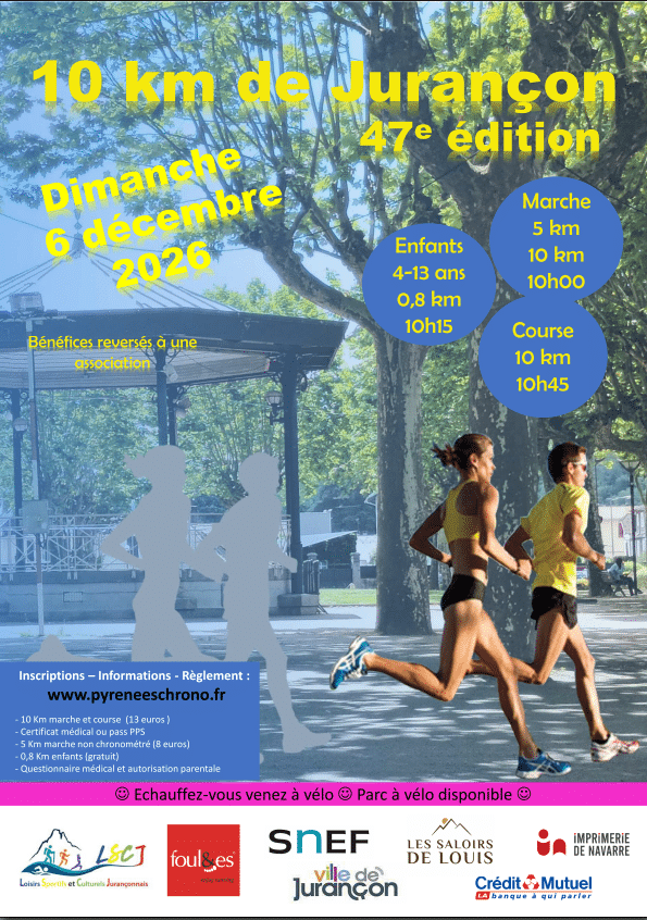 10kms de Jurancon